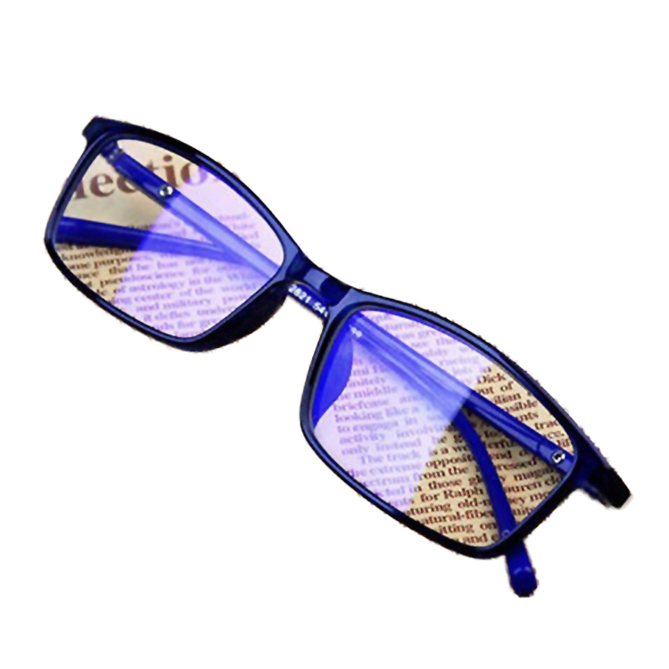 Round thin-wire metal blue light blocking glasses with adjustable nose pads and amber lenses